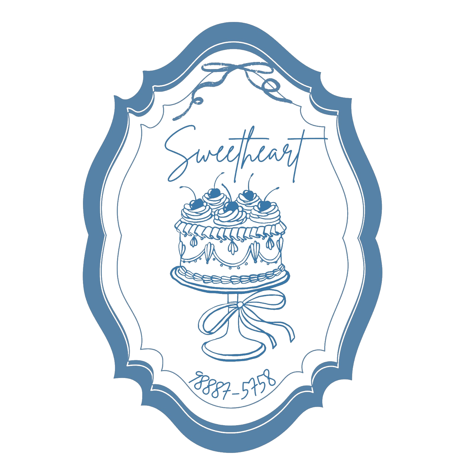 Logo Sweetheart — confeitaria artesanal